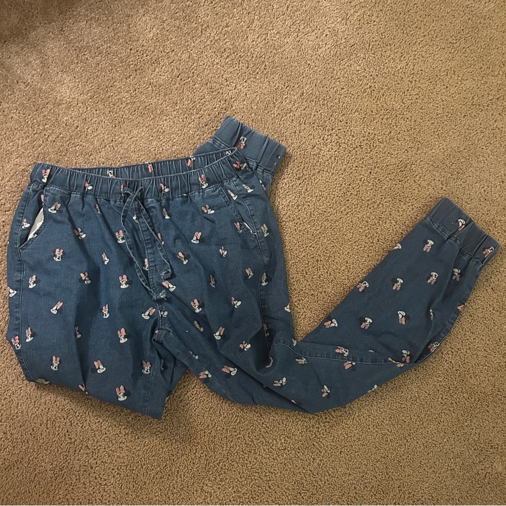 Disney Minnie Mouse Jeans Joggers